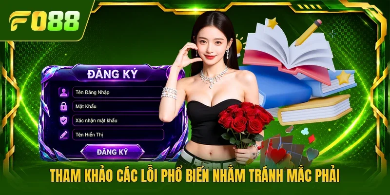 Tham khảo các lỗi phổ biến nhằm tránh mắc phải